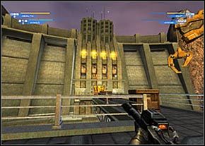 Niestety główne wejście jest zamknięte - Waterfront - część 1 | Severnaya, Kalydon | Unreal II The Awakening - Unreal II: The Awakening - poradnik do gry