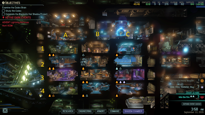 Sposób rozbudowy w pierwszych tygodniach gry jest sprawą kluczową, gdyż pomoże ci w maksymalnym stopniu wykorzystać bardzo ograniczone miejsce w bazie Avenger i przygotować się do dalszej gry - Rozwój bazy | Porady na start | XCOM 2 - XCOM 2 - poradnik do gry