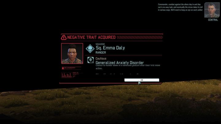 Żołnierze mogą teraz nabyć negatywną cechą - szansa rośnie, jeśli wyślesz na misję zmęczonego wojaka. - Porady ogólne | War of the Chosen | XCOM 2 - XCOM 2 - poradnik do gry