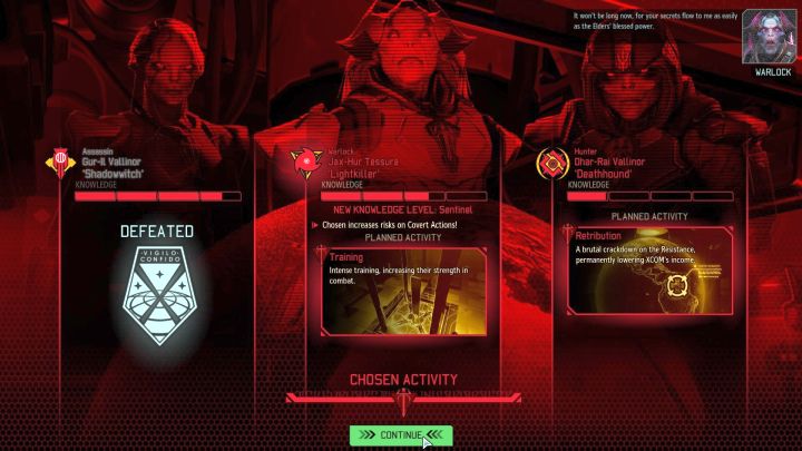 Ekran przedstawiający status wszystkich Wybrańców. - Informacje ogólne o Wybrańcach | XCOM 2 - XCOM 2 - poradnik do gry