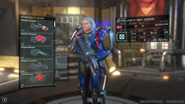 Broń ciężka pozwala na wyprowadzenie jednego, niezwykle potężnego ataku. - Broń ciężka | Wyposażenie żołnierzy | XCOM 2 - XCOM 2 - poradnik do gry