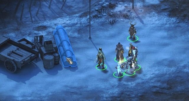 Gdy dostaniesz się do środka, czekać cię będzie walka przynajmniej z kilkunastoma przeciwnikami - Żelazne cepy (The Iron Flail) - zadanie główne - Krzepa (Stalwart Village) M1 - Pillars of Eternity: The White March Part II - poradnik do gry