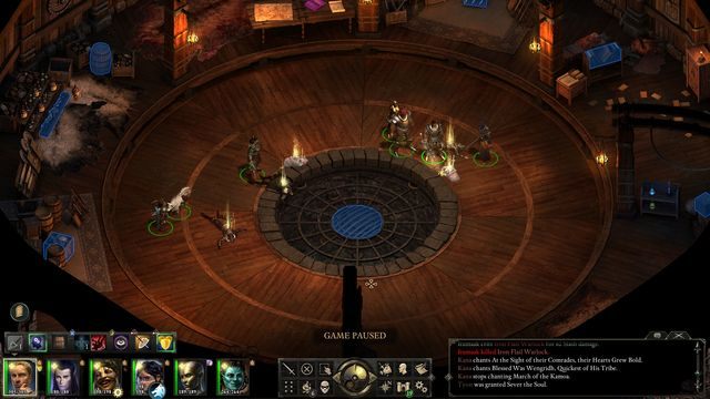 Wewnątrz namiotu spotkasz Adaryca - Żelazne cepy (The Iron Flail) - zadanie główne - Krzepa (Stalwart Village) M1 - Pillars of Eternity: The White March Part II - poradnik do gry