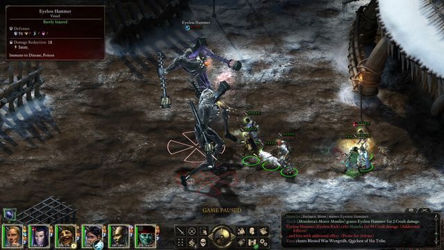 W czasie twojej wizji coś się zaczęło dziać na zewnątrz - Żelazne cepy (The Iron Flail) - zadanie główne - Krzepa (Stalwart Village) M1 - Pillars of Eternity: The White March Part II - poradnik do gry