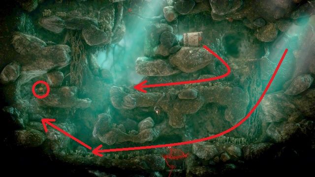 Znajdziesz się w grocie-labiryncie - Poziom 4 - Mountain Trek | Sekrety w Unravel - guziki - Unravel - poradnik do gry