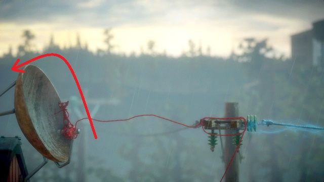 Wyskocz ponad antenę, by zebrać guzik... - Poziom 7 - How Much is Enough | Sekrety w Unravel - guziki - Unravel - poradnik do gry