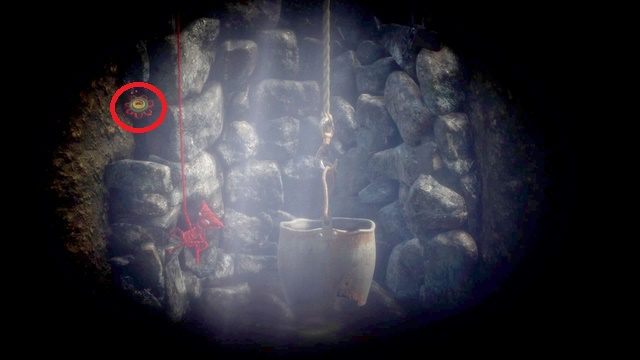 Wejdź do studni, by odnaleźć guzik - Poziom 8 - The Letter | Sekrety w Unravel - guziki - Unravel - poradnik do gry