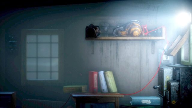 Zablokuj klapę o mechanizm na półce - Poziom 7 - How Much is Enough | Opis przejścia Unravel - Unravel - poradnik do gry