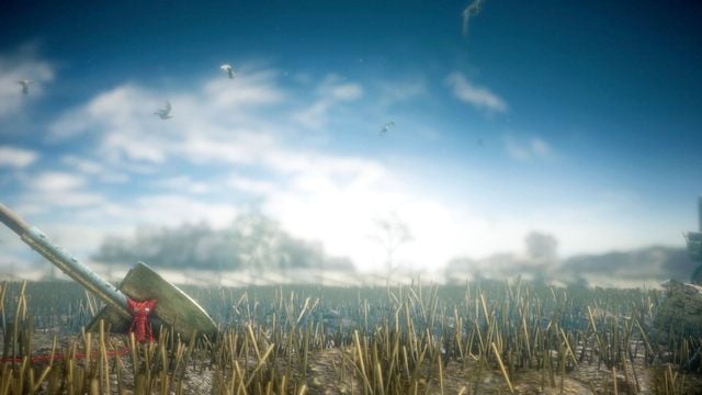 Chowaj się za łopatą, pod skrzynkami... Walczysz o życie! - Poziom 8 - The Letter | Opis przejścia Unravel - Unravel - poradnik do gry