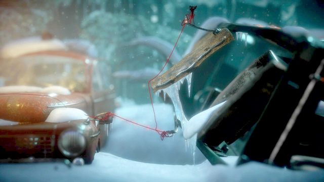 Następny etap już na początku przewiduje małą zagadkę - Poziom 10 - Rust | Opis przejścia Unravel - Unravel - poradnik do gry