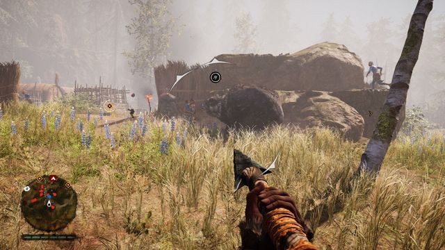 Otwarty konflikt tylko w ostateczności. Nie zapomnij o wezwaniu odpowiednio potężnego sojusznika. - Przejmowanie placówek (strażnic) | Podstawy | Far Cry Primal - Far Cry Primal - poradnik do gry