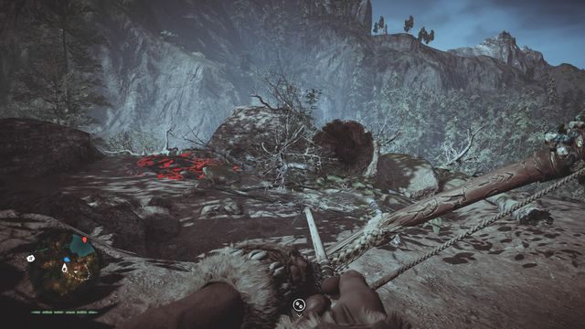 Tam, przy gnieździe, znajdziesz zasoby - Schowki myśliwego | Schowki myśliwego i przedmioty kolekcjonerskie - Far Cry Primal - poradnik do gry