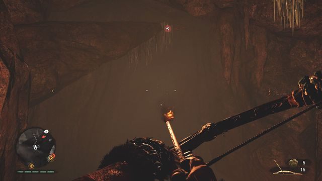 Oblodzone miejsca do wspinaczki staną się dostępne po zrzuceniu przeszkody. - Przedmioty kolekcjonerskie | Schowki myśliwego i przedmioty kolekcjonerskie - Far Cry Primal - poradnik do gry