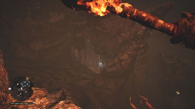 Następnie dwukrotnie zejdź niżej - Ręce Daiszy 1-10 | Północne Oros | Far Cry Primal - Far Cry Primal - poradnik do gry