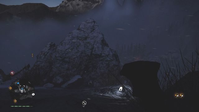 Zaraz obok miejsca do wspinaczki, na górze (z dołu możesz dwukrotnie podciągnąć się wyżej) - Ręce Daiszy 11-20 | Północne Oros | Far Cry Primal - Far Cry Primal - poradnik do gry