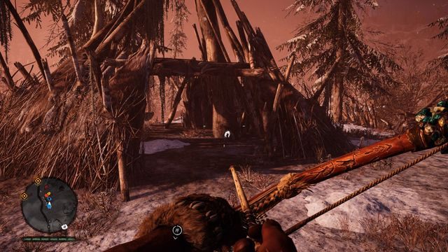 Wewnątrz prowizorycznej chaty - Ręce Daiszy 21-28 | Północne Oros | Far Cry Primal - Far Cry Primal - poradnik do gry