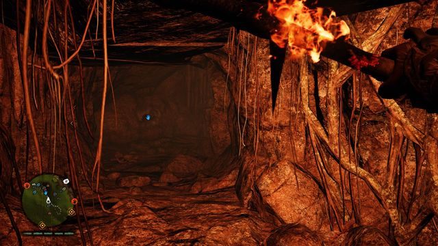 Kawałek dalej trafisz na kościany most, za którym znajduje się grota z rysunkiem - Rysunki naskalne | Centralne Oros | Far Cry Primal - Far Cry Primal - poradnik do gry