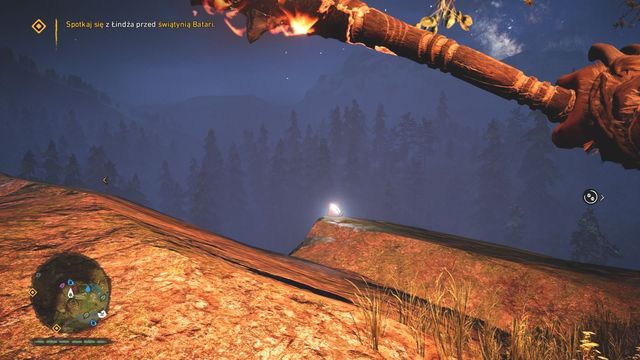 Za skałami, przy samej krawędzi - Ręce Daiszy 1-10 | Centralne Oros | Far Cry Primal - Far Cry Primal - poradnik do gry