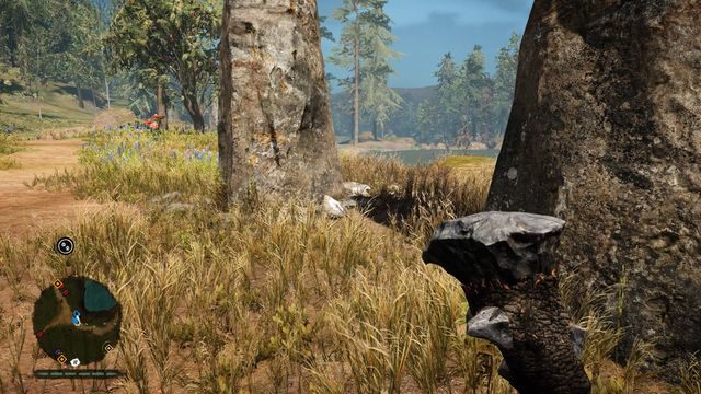 Na ścieżce, pod jednym z dwóch kamieni - Ręce Daiszy | Południowe Oros | Far Cry Primal - Far Cry Primal - poradnik do gry