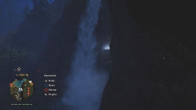 Na półce skalnej, za wodospadem - Ręce Daiszy | Południowe Oros | Far Cry Primal - Far Cry Primal - poradnik do gry