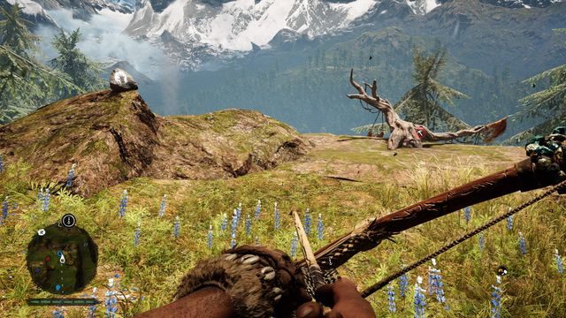 Na skale, zaraz obok punktu wspinaczkowego - Ręce Daiszy | Południowe Oros | Far Cry Primal - Far Cry Primal - poradnik do gry