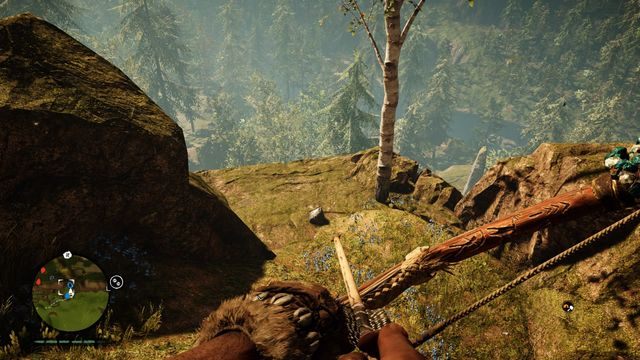 W górnej części skał, przed przepaścią - Ręce Daiszy | Południowe Oros | Far Cry Primal - Far Cry Primal - poradnik do gry