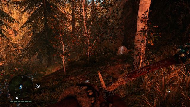 Na końcu ścieżki, wzdłuż skał - Ręce Daiszy | Południowe Oros | Far Cry Primal - Far Cry Primal - poradnik do gry