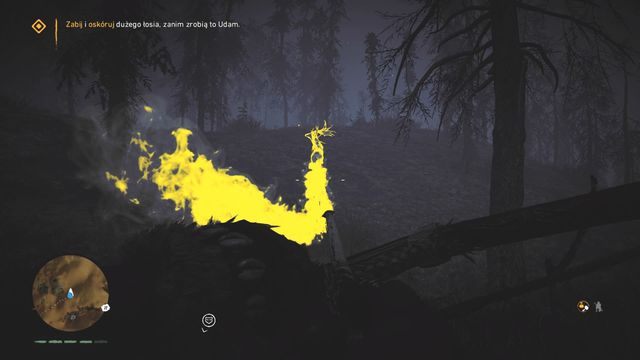 Wzrok łowcy pozwoli na szybkie odnalezienie uciekającego zwierzęcia. - Wzrok łowcy | Podstawy| Far Cry Primal - Far Cry Primal - poradnik do gry