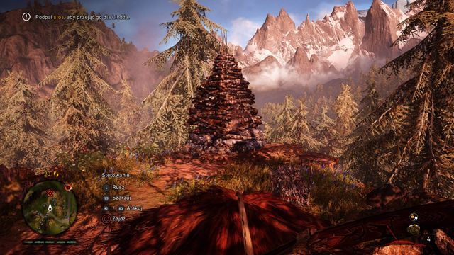 Stos możesz podpalić dowolną bronią, w dowolnym momencie. - Odkrywanie mapy | Podstawy| Far Cry Primal - Far Cry Primal - poradnik do gry