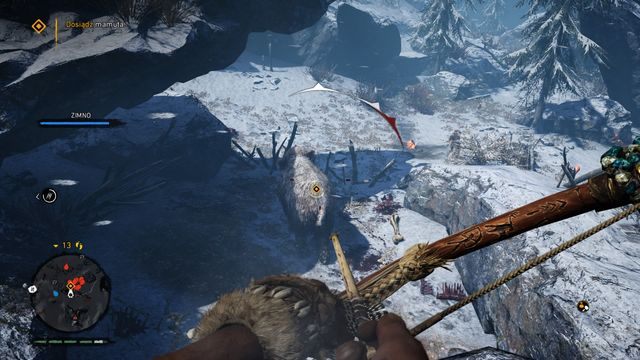 Po wykryciu nie przejmuj się wrogami, tylko szybko dosiądź mamuta. - Zgnieść Udam (Wojownik Karusz) | Opis przejścia | Far Cry Primal - Far Cry Primal - poradnik do gry