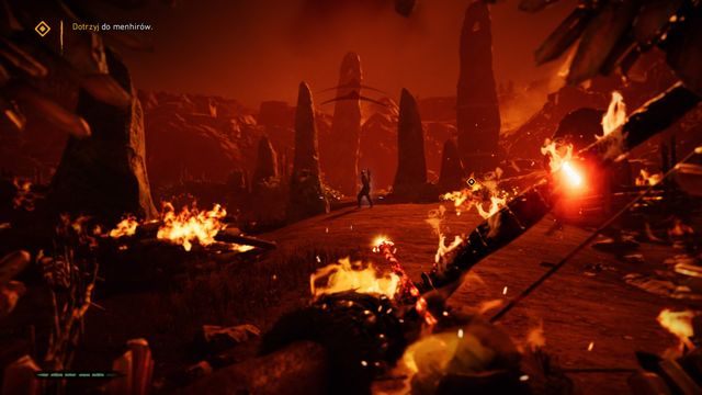 Uważaj na lecące w Twoją stronę włócznie. - Wizja ognia (Szaman Tensai) | Opis przejścia | Far Cry Primal - Far Cry Primal - poradnik do gry