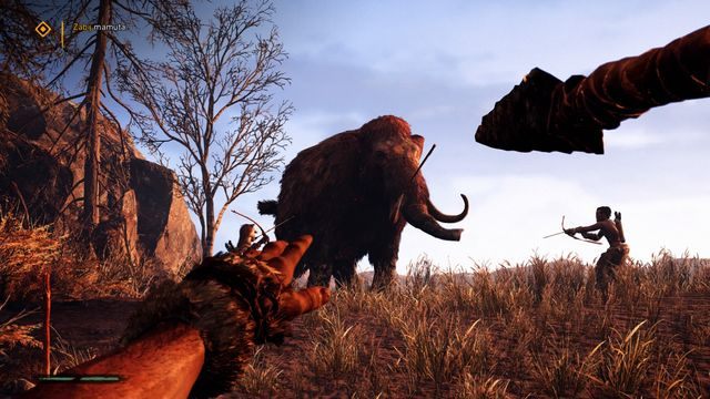 Celnie rzuć włócznią, aby dobić zwierzę. - Prolog | Opis przejścia | Far Cry Primal - Far Cry Primal - poradnik do gry