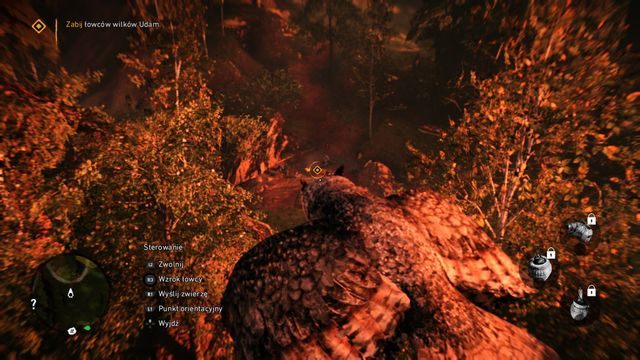 Przywołaj sowę, a następnie kierując nią zlokalizuj trójkę przeciwników. - Władca zwierząt | Opis przejścia | Far Cry Primal - Far Cry Primal - poradnik do gry