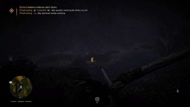 Wydaj wilkowi rozkaz do ataku. - Władca zwierząt | Opis przejścia | Far Cry Primal - Far Cry Primal - poradnik do gry