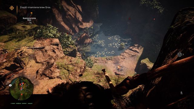 Atakując od góry możesz z łatwością zabić kilku wojowników bez wzbudzania podejrzeń. - Krew Oros (Rzemieślnik Łoga) | Opis przejścia | Far Cry Primal - Far Cry Primal - poradnik do gry