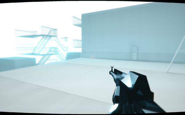 Terminal znajdziesz przy ścianie dachu, gdzie znajduje się diabelski młyn - Terminale komuputerowe | Sekrety SUPERHOT - SUPERHOT - poradnik do gry