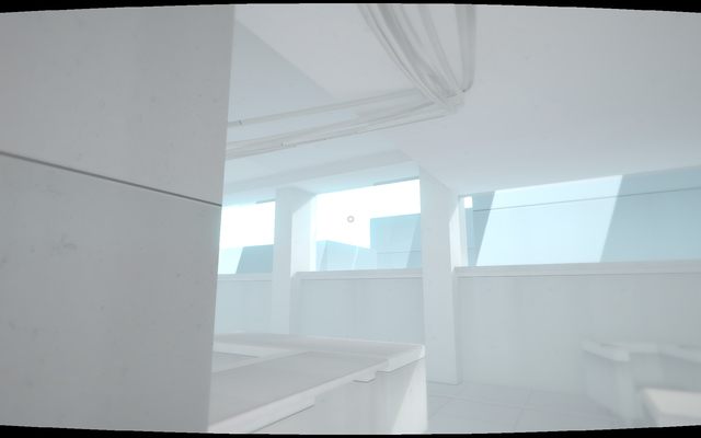 Wyskocz przez okno po środku przy rozpoczęciu poziomu - Terminale komuputerowe | Sekrety SUPERHOT - SUPERHOT - poradnik do gry