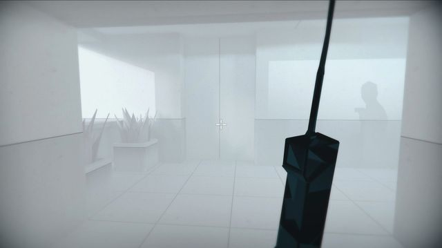Możesz, lecz nie musisz pozbywać się pierwszych przeciwników po prawej stronie - Terminale komuputerowe | Sekrety SUPERHOT - SUPERHOT - poradnik do gry