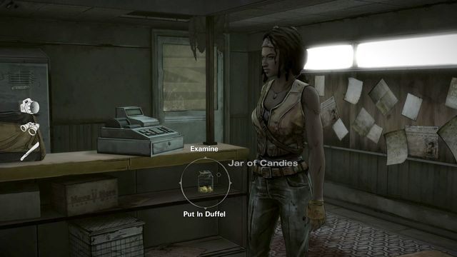 Po wejściu do środka porozglądaj się po otoczeniu - Rozdział 4 | Epizod 1 - In Too Deep - The Walking Dead: Michonne - poradnik do gry