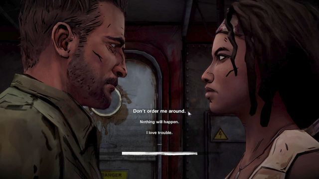 Dont order me around - Rozdział 5 | Epizod 1 - In Too Deep - The Walking Dead: Michonne - poradnik do gry