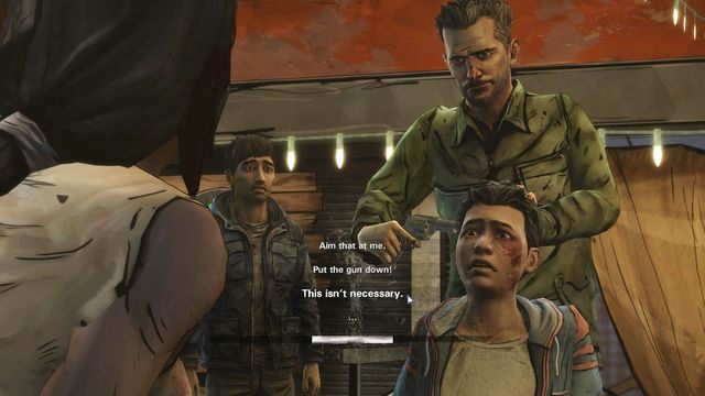 Aim that at me - Rozdział 6 | Epizod 1 - In Too Deep - The Walking Dead: Michonne - poradnik do gry