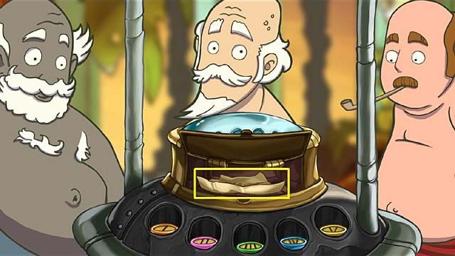 Wyjmij notatkę z otwartej szuflady (osiągnięcie Elysian Minigame-Master) - Zdobądź kod | Rozdział trzeci Deponia Doomsday - Deponia Doomsday - poradnik do gry