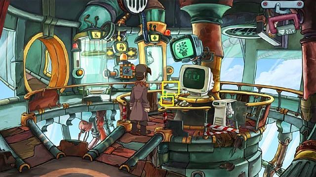 Komputer zaktualizuje bazę danych i zapisze je na kartridżu - Stwórz matryce trzech jackalopów | Rozdział trzeci Deponia Doomsday - Deponia Doomsday - poradnik do gry