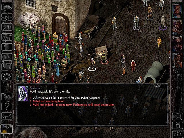 Lokalizacja: Dziedziniec Pałacu Książęcego (M2,15) - Miejsca odnajdywania członków drużyny - Towarzysze - Baldurs Gate: Siege of Dragonspear - poradnik do gry