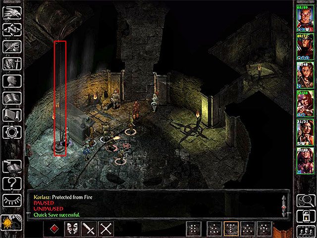 Zadanie to możesz otrzymać od Ammon, którą odnajdziesz w jednym z pomieszczeń na górnym poziomie grobowca, niedaleko miejsca startu (M1,3) - Zadania poboczne w Grobowcu rodziny Korlasz - Grobowiec rodziny Korlasz - Baldurs Gate: Siege of Dragonspear - poradnik do gry