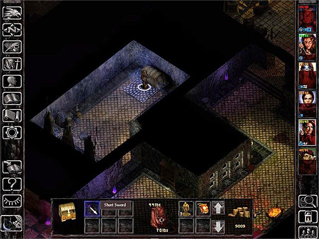 Nie spiesz się z wkroczeniem do nowo odblokowanego sekretnego pomieszczenia (M10,17), bo są tam pułapka oraz potężny potwór Shadow Aspect - Zadania poboczne w Grobowcu rodziny Korlasz - Grobowiec rodziny Korlasz - Baldurs Gate: Siege of Dragonspear - poradnik do gry