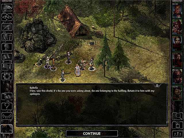 W celu zdobycia trzeciej pamiątki musisz wywołać mapę świata i udać się do zlokalizowanego na zachód stąd lasu Coast Way Forest (mapa M8) - Zadania poboczne w Coast Way Crossing - Coast Way Crossing - Baldurs Gate: Siege of Dragonspear - poradnik do gry