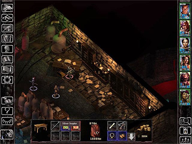 W celu odnalezienia drugiego berła musisz dotrzeć do północnego pomieszczenia lochu, a konkretnie do laboratorium (M7,16) - Zadania poboczne w Coast Way Crossing - Coast Way Crossing - Baldurs Gate: Siege of Dragonspear - poradnik do gry