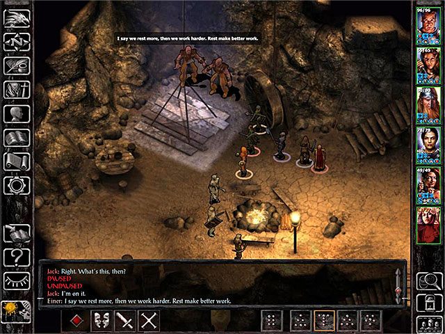 Udaj się teraz na północ, a dotrzesz do bramy prowadzącej do lokacji Warrens, która jest niestety pilnowana - Zbadanie jaskiń pod zamkiem Dragonspear - zadanie główne - Coalition Camp - Baldurs Gate: Siege of Dragonspear - poradnik do gry