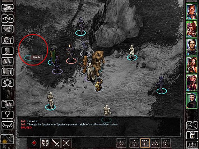 Kolejna kreatura na liście to Gauth - Zadania poboczne w tawernie Elfia Pieśń i w Czarodziejskich Rozmaitościach - Tawerna Elfia Pieśń i Czarodziejskie Rozmaitości - Baldurs Gate: Siege of Dragonspear - poradnik do gry